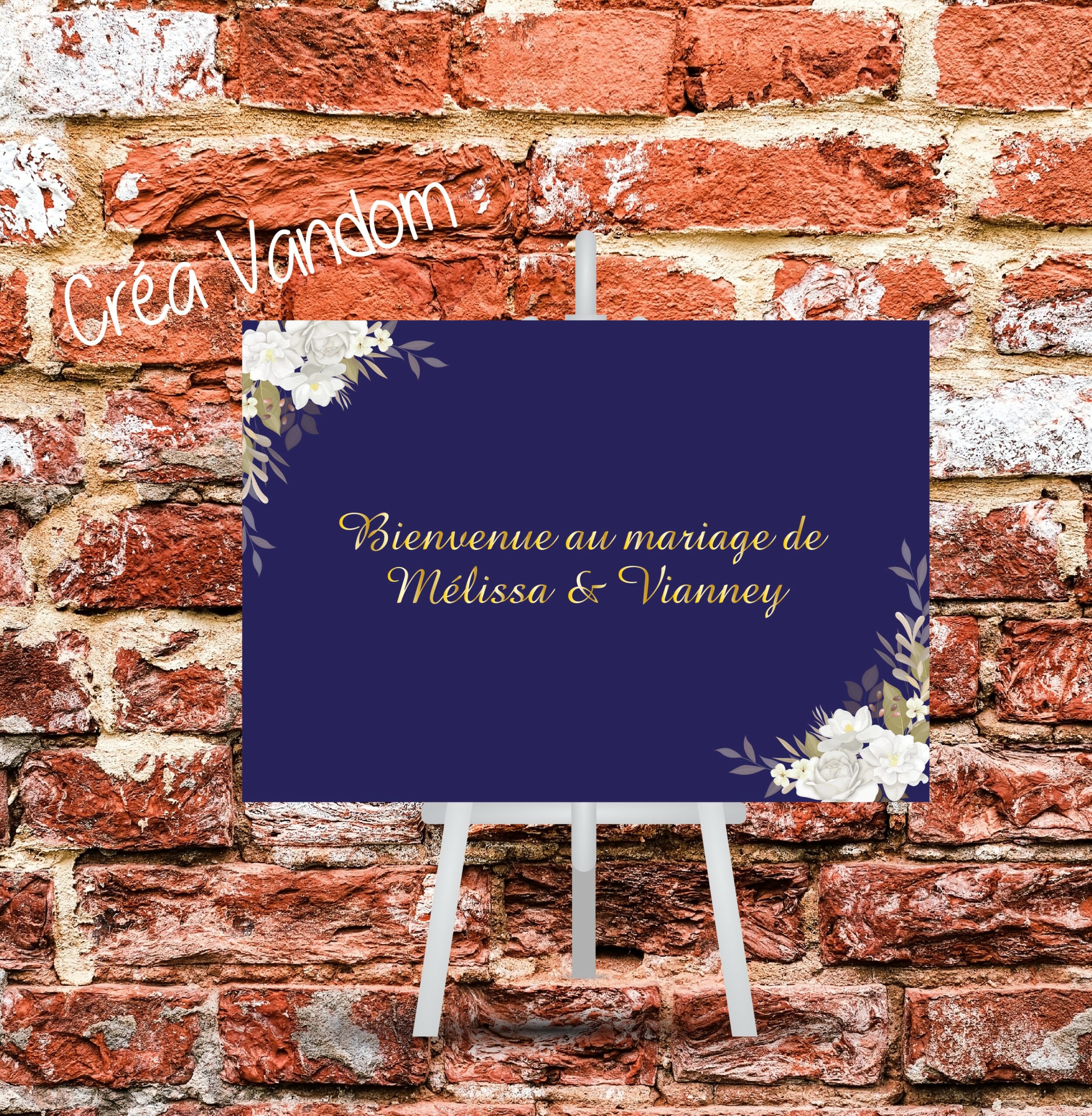 Plaque de bienvenue / Plan de tables